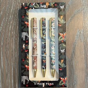 Lug EXTREMELY RARE Pens Set WILDLIFE